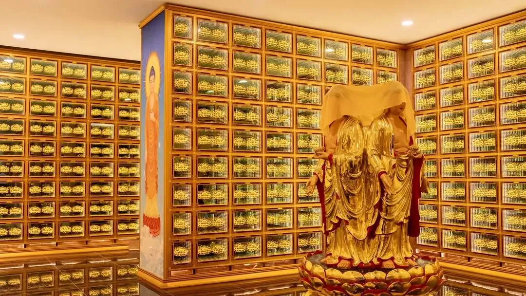 广泉山庄骨灰位产品莲花阁视角1