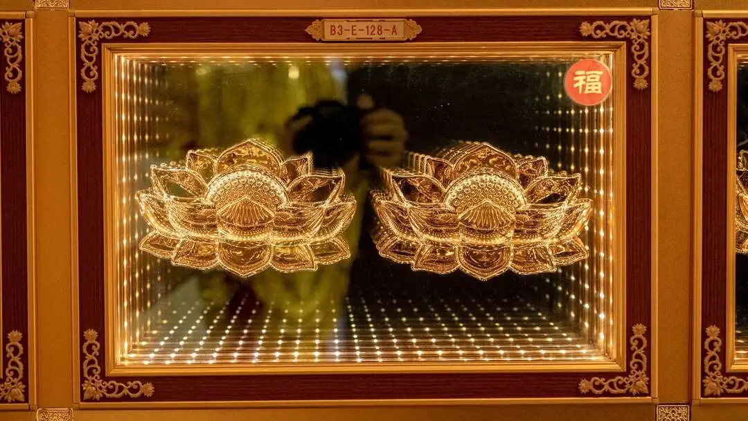 广泉山庄骨灰位产品莲花阁视角2