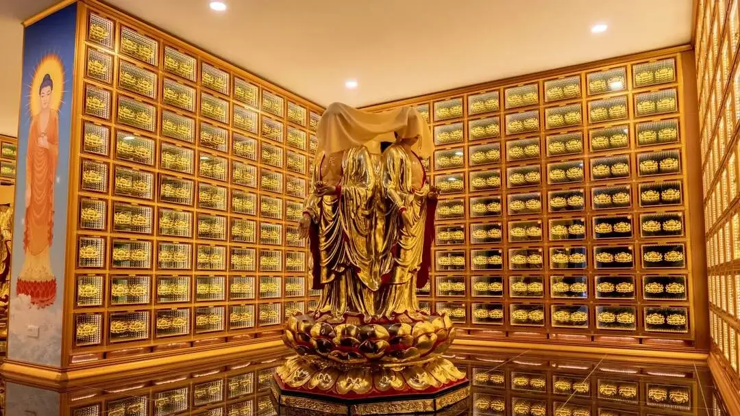 广泉山庄骨灰位产品莲花阁视角3