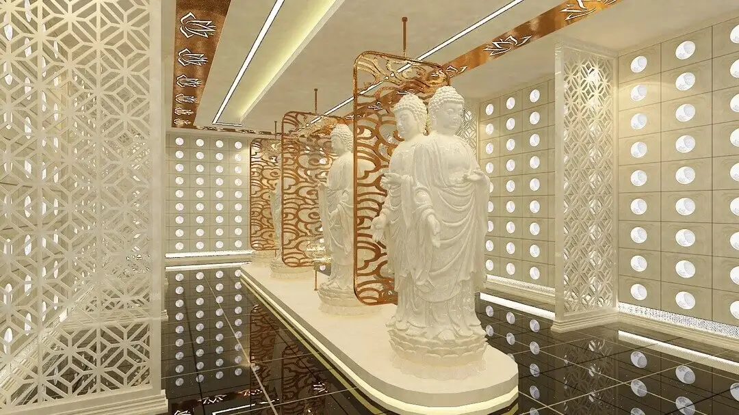 广泉山庄骨灰位产品禅心阁视角1