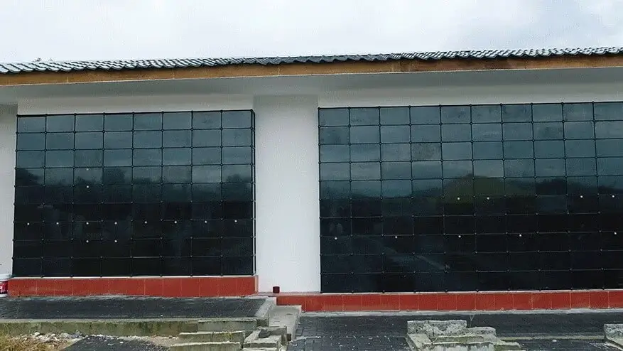 广泉山庄骨灰位产品室外骨灰阁视角1