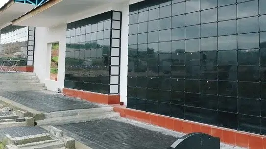 广泉山庄骨灰位产品室外骨灰阁视角2